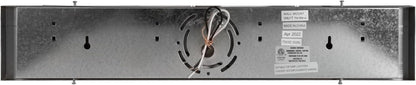Vanity Lighting, Steel Construction, 4 Vanity Lights, Dimmable, Uses Four 60W Bulbs, Polished Chrome, 24.0 In. W X 4.3 In. H X 2.0 In. D, 500892
